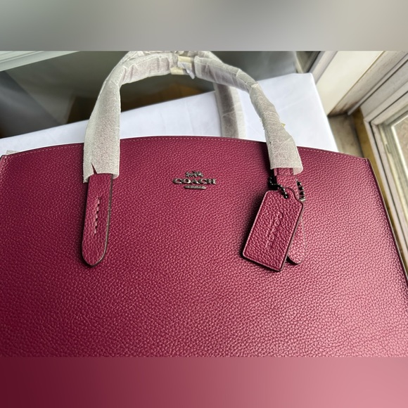 COACH Charlie Carryall with Metallic Interior(original packing intact) - Picture 12 of 14